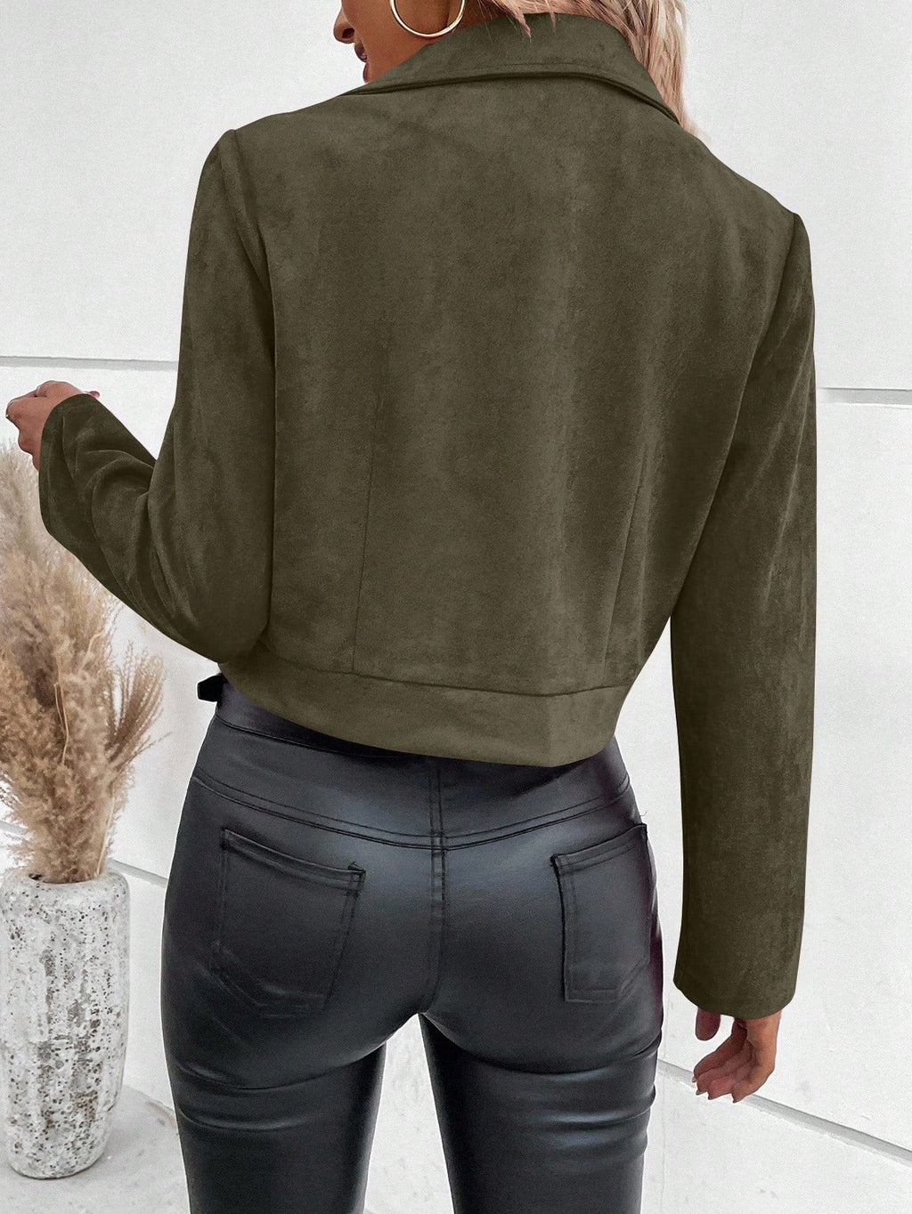 Veste Suède Élégance