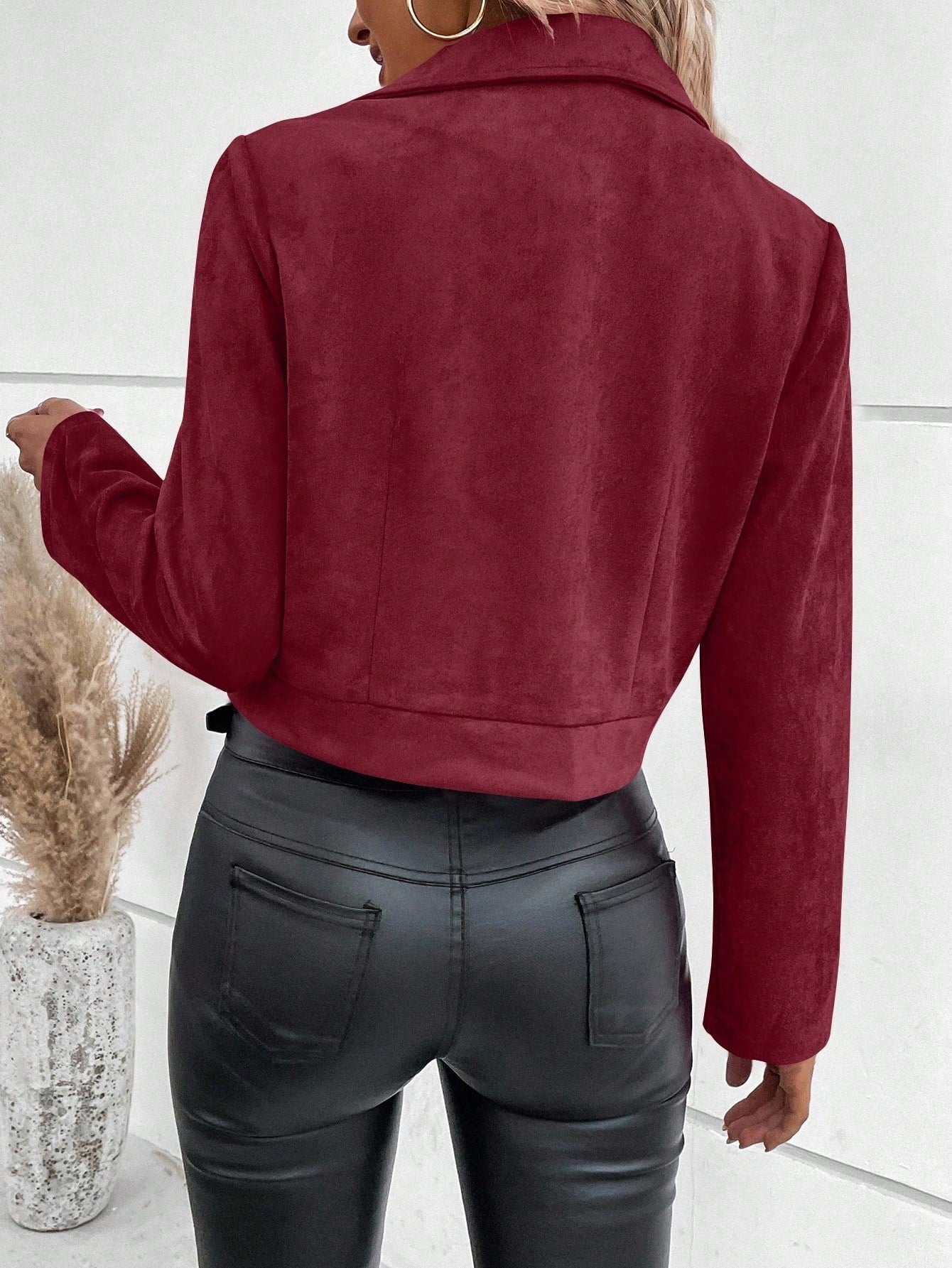 Veste Suède Élégance