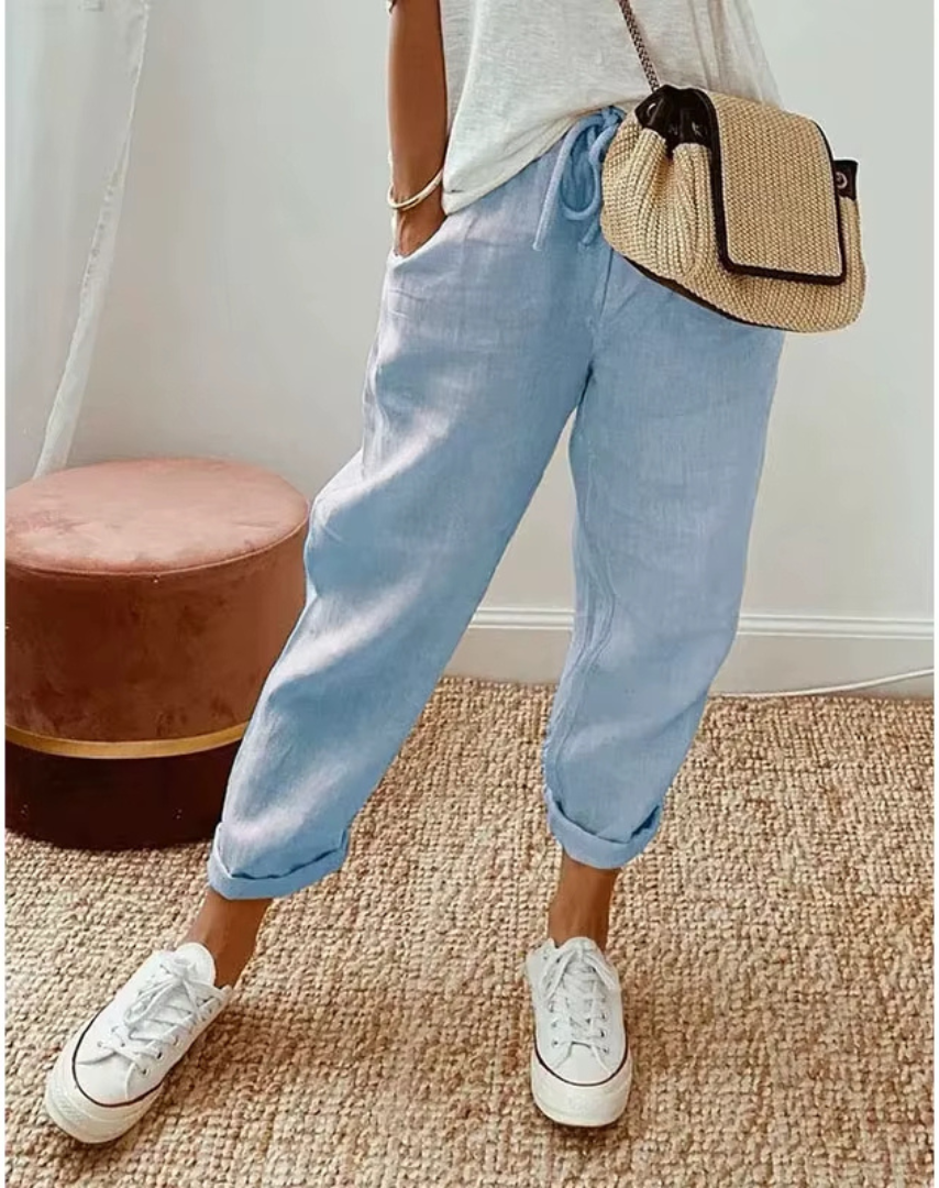 Elin™ | Pantalon léger en lin