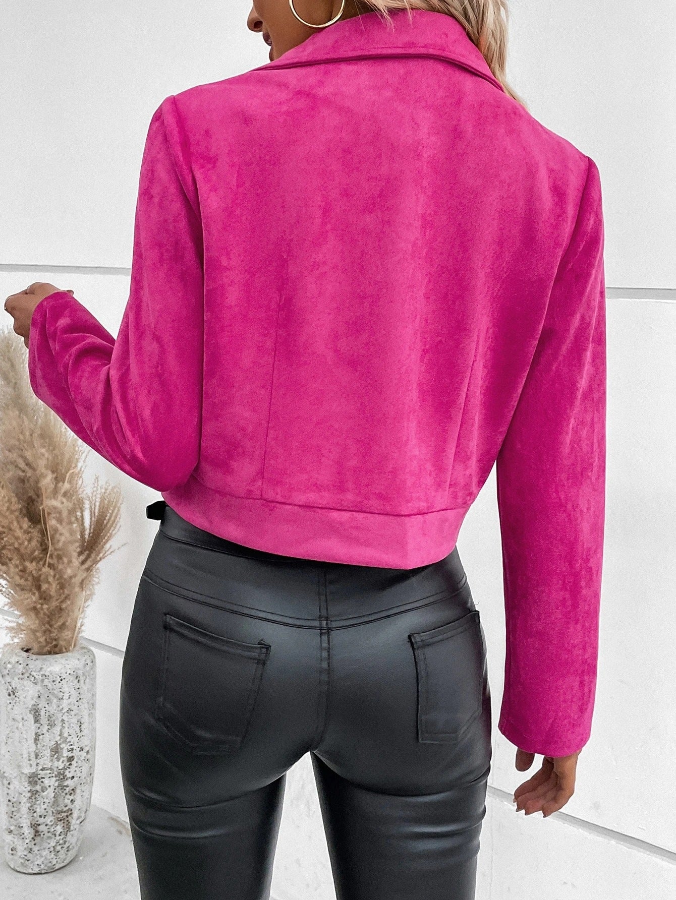 Veste Suède Élégance