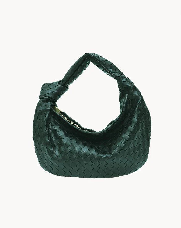 WovenStyle - Sac bandoulière tressé de luxe pour femmes