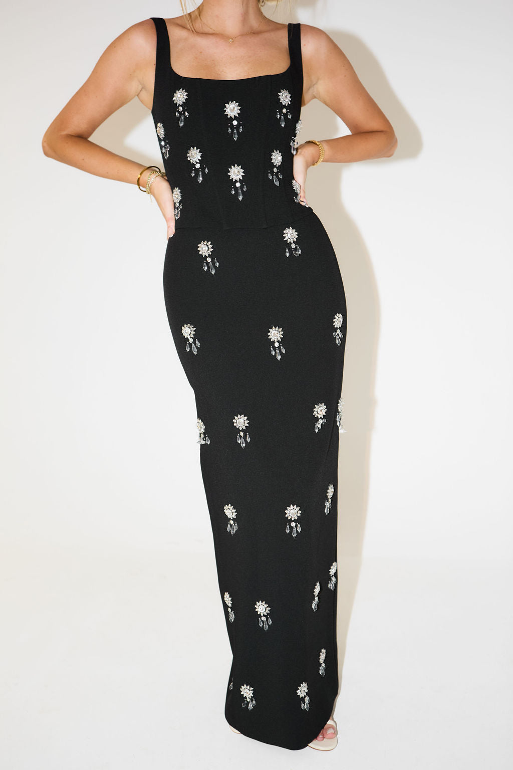 Cristal - Ensemble jupe longue