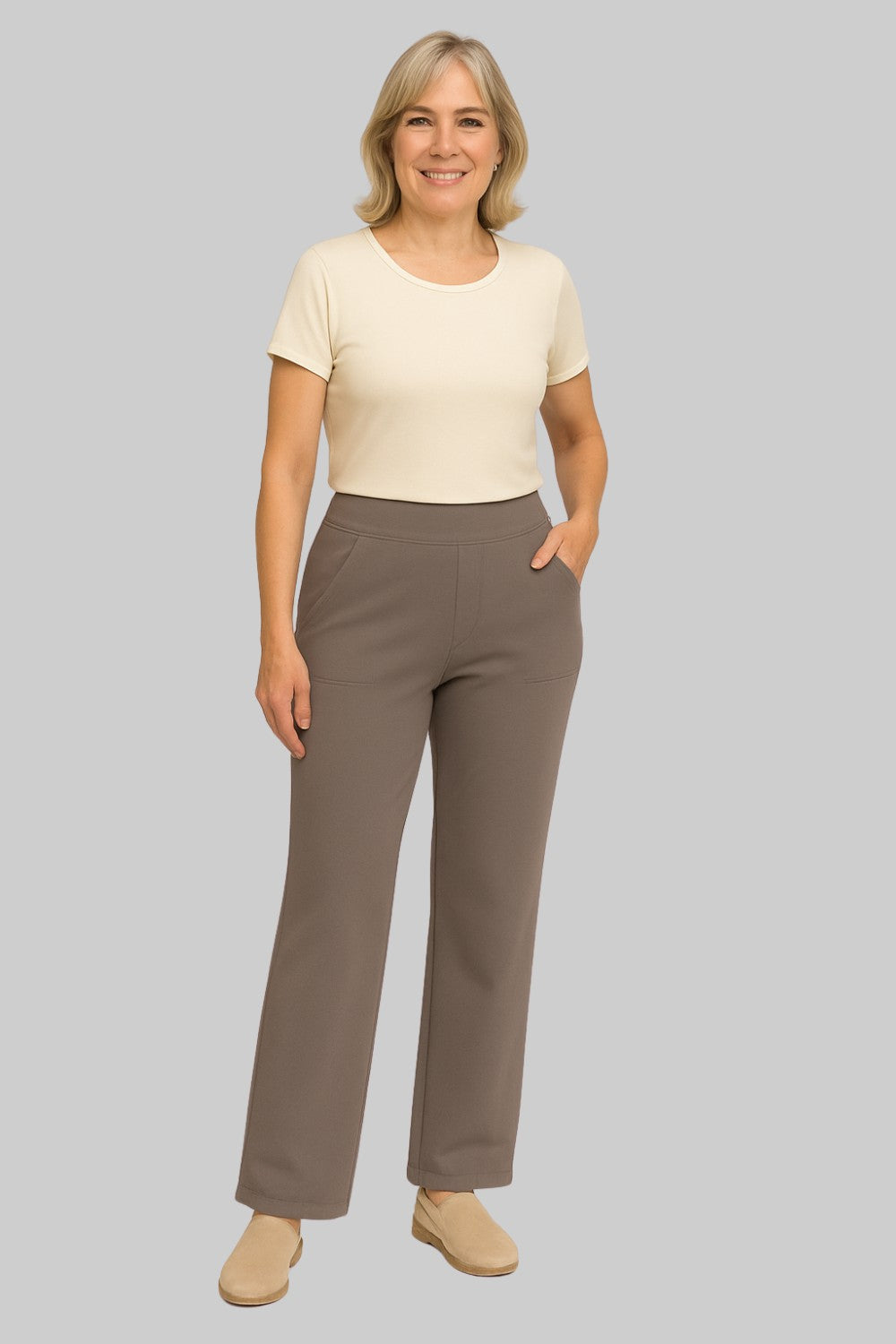 Klara™ | Pantalon extensible confortable 